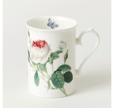 Roy Kirkham Anne Mug - Palace Garden Set of 6, Bone China Ceramic, Made in England