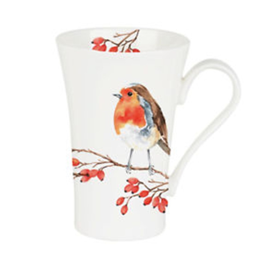 Image 992659.jpg, Product 992-659 / Price $238.00, Roy Kirkham LATTE MUG 600ML-ROBIN - Set of 6, Bone China Made in England from Roy Kirkham on TSC.ca's Home & Garden department