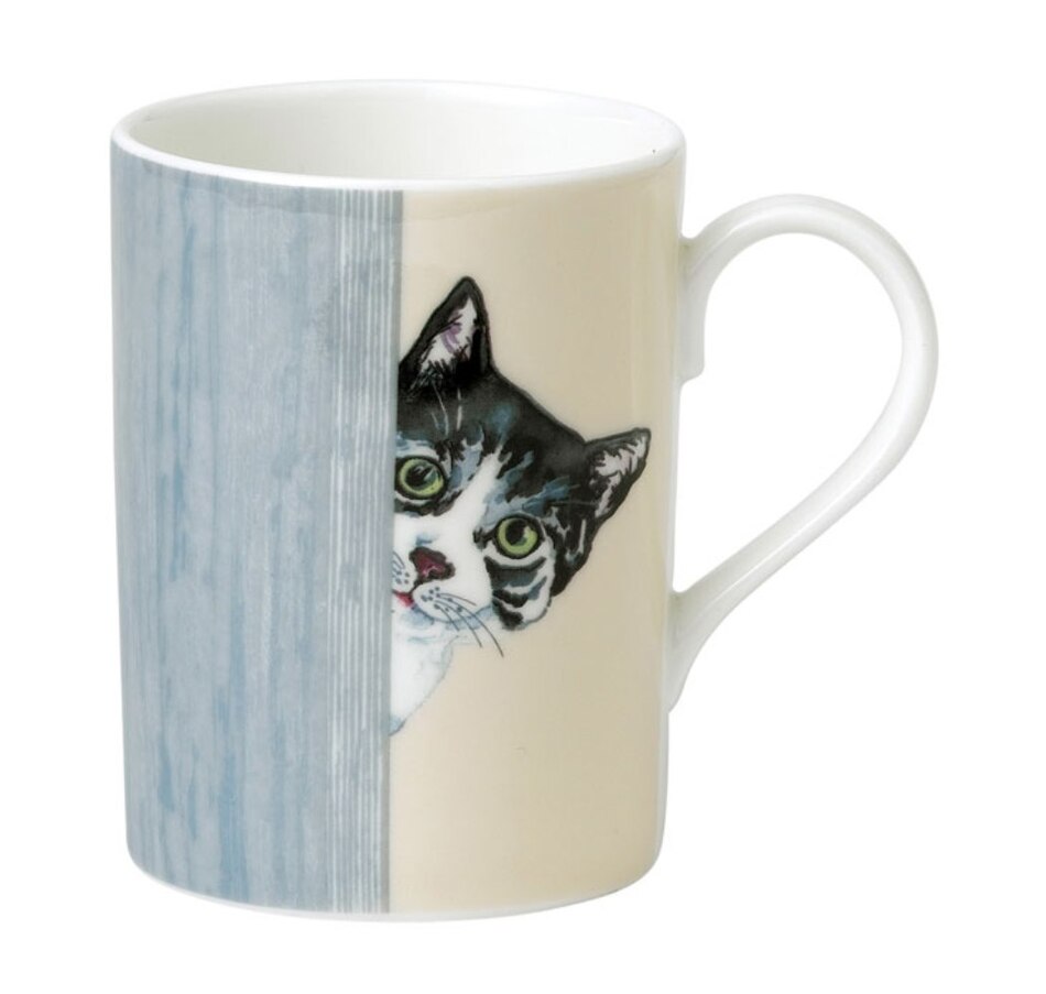 Image 992662.jpg, Product 992-662 / Price $168.00, Roy Kirkham LUCY MUG-DOG THROUGH THE DOOR, Set of 6, Bone China Ceramic, Made in England from Roy Kirkham on TSC.ca's Home & Garden department
