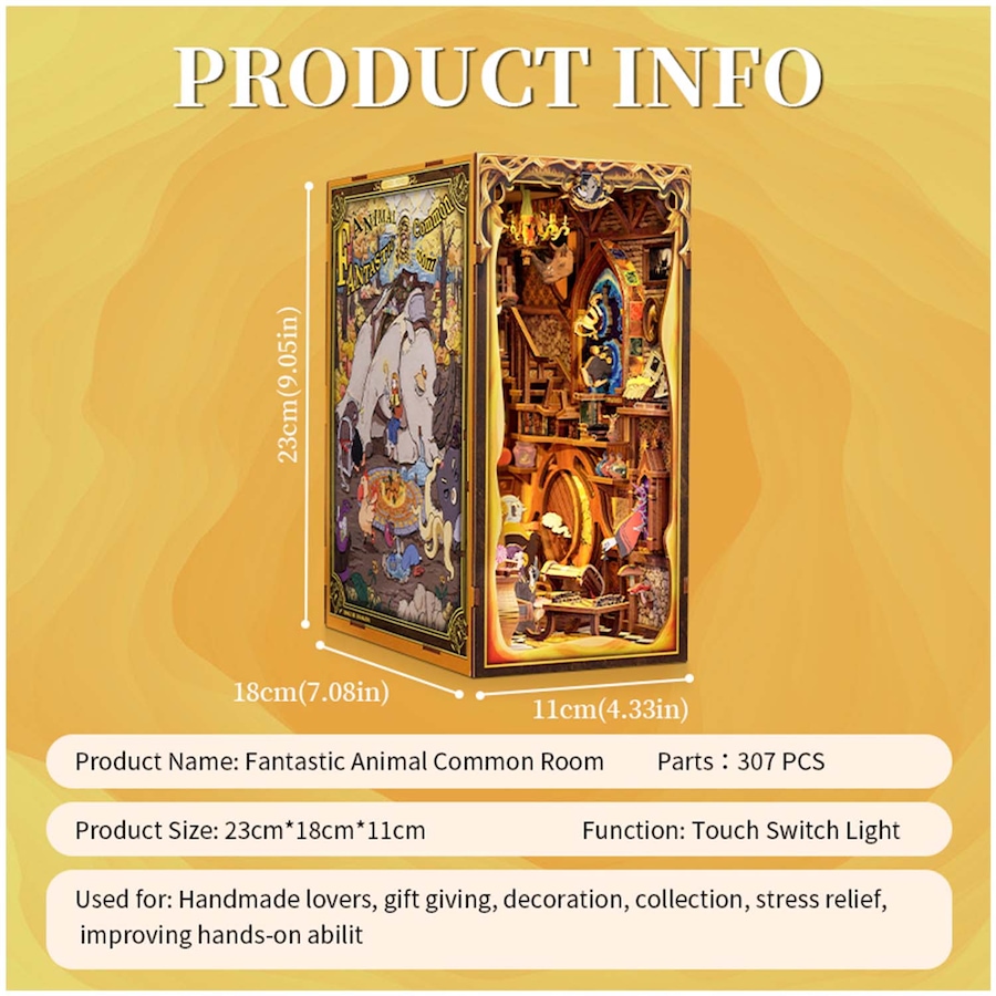 Image 992706_ALTMORE4.jpg, Product 992-706 / Price $44.97, 3D Wooden Puzzle Fantastic Animal Common Room - 307 Pcs from Tradeopia on TSC.ca's Toys & Hobbies department