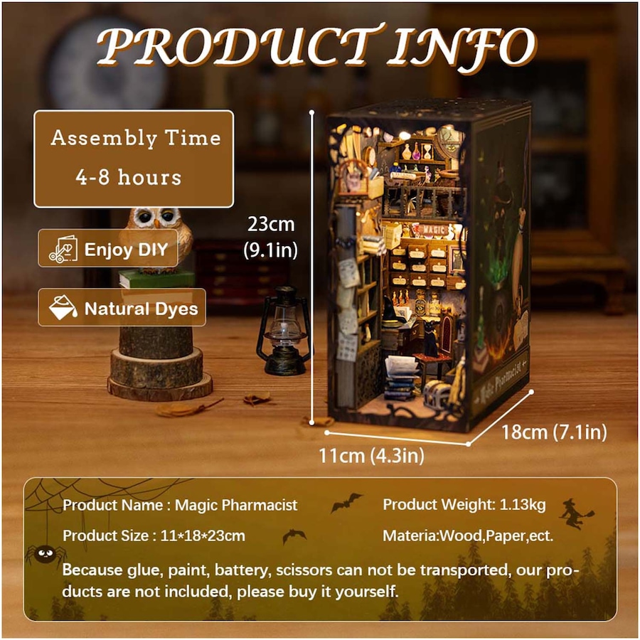 Image 992712_ALTMORE2.jpg, Product 992-712 / Price $59.99, 3D Wooden Puzzle Magic Pharmacist from Tradeopia on TSC.ca's Toys & Hobbies department