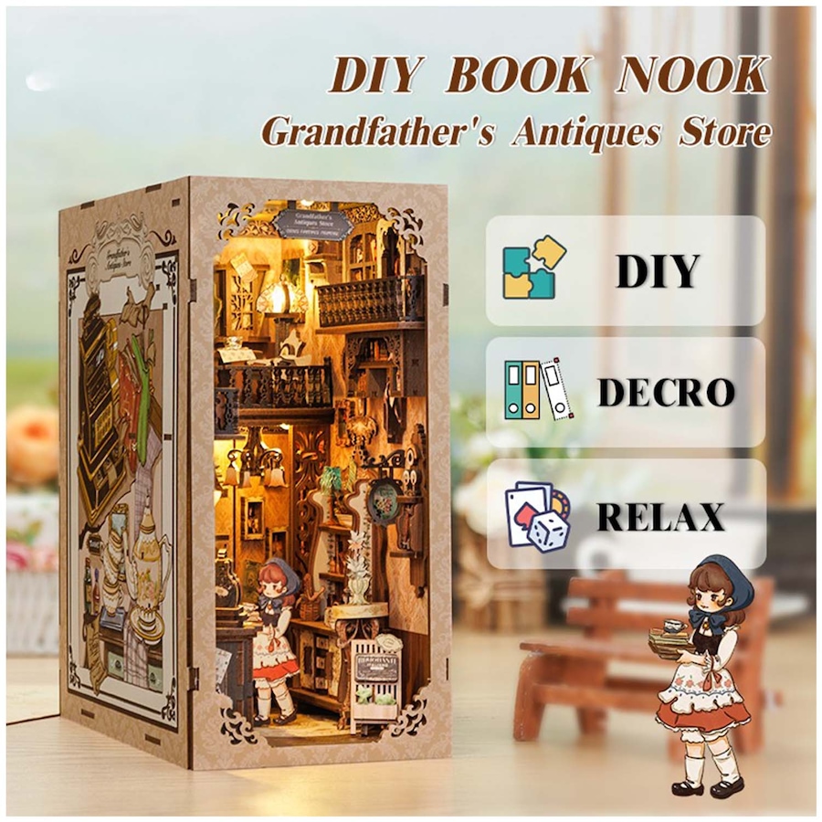 Image 992714_ALTMORE3.jpg, Product 992-714 / Price $49.99, 3D Wooden Puzzle Grandfather's Antiques Store - 349 Pcs from Tradeopia on TSC.ca's Toys & Hobbies department