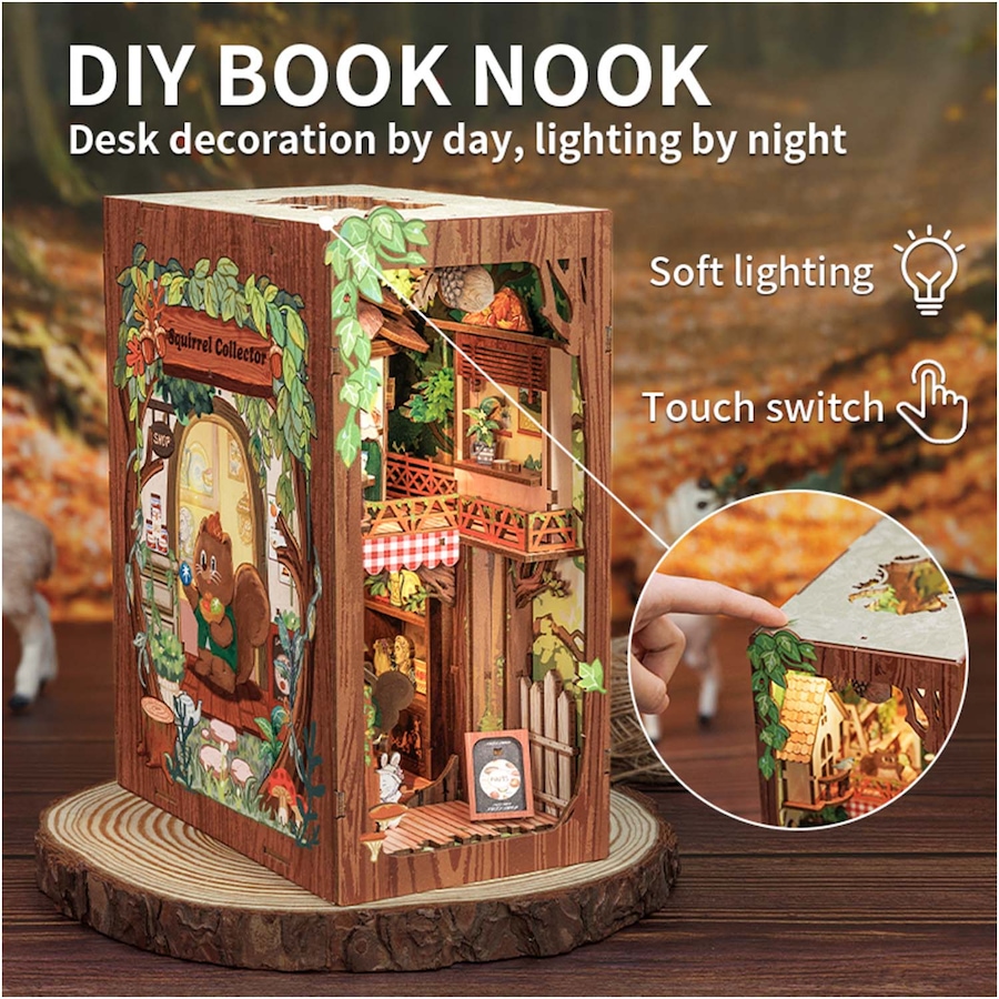 Image 992719_ALTMORE2.jpg, Product 992-719 / Price $44.97, 3D Wooden Puzzle Squirrel Collector - 204 Pcs from Tradeopia on TSC.ca's Toys & Hobbies department