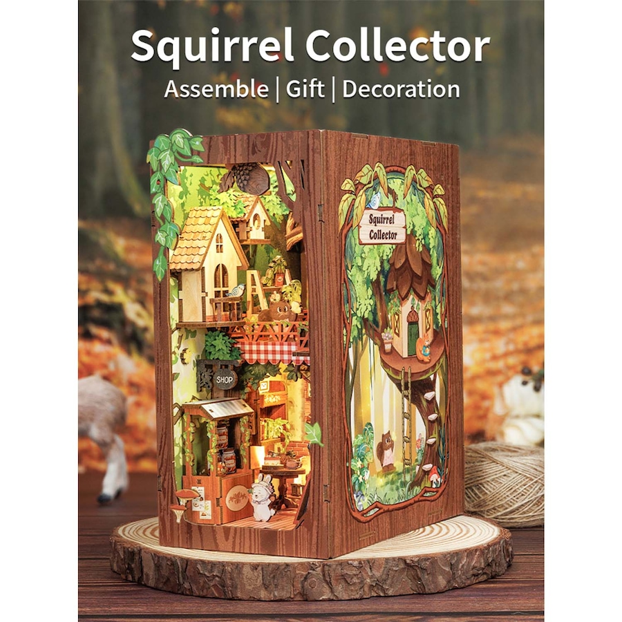Image 992719_ALTMORE6.jpg, Product 992-719 / Price $44.97, 3D Wooden Puzzle Squirrel Collector - 204 Pcs from Tradeopia on TSC.ca's Toys & Hobbies department