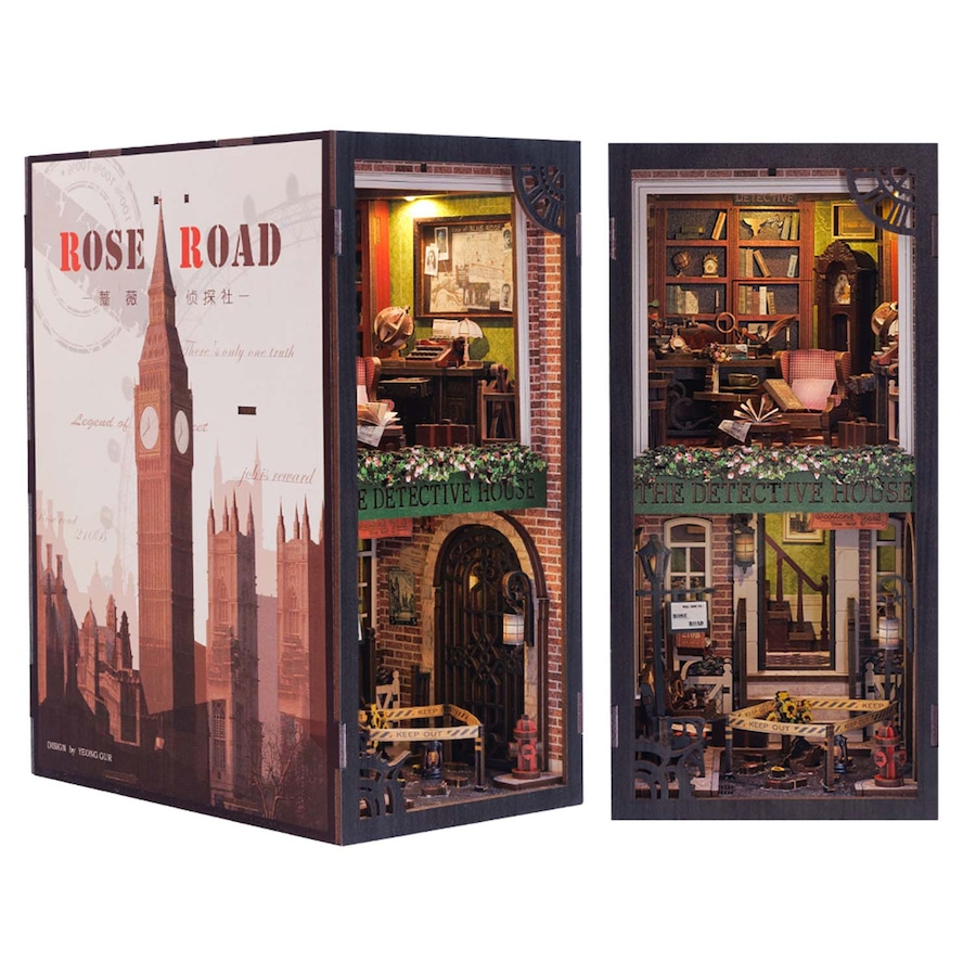 Image 992721.jpg, Product 992-721 / Price $44.95, 3D Wooden Puzzle Rose Detective Agency - 322 Pcs from Tradeopia on TSC.ca's Toys & Hobbies department