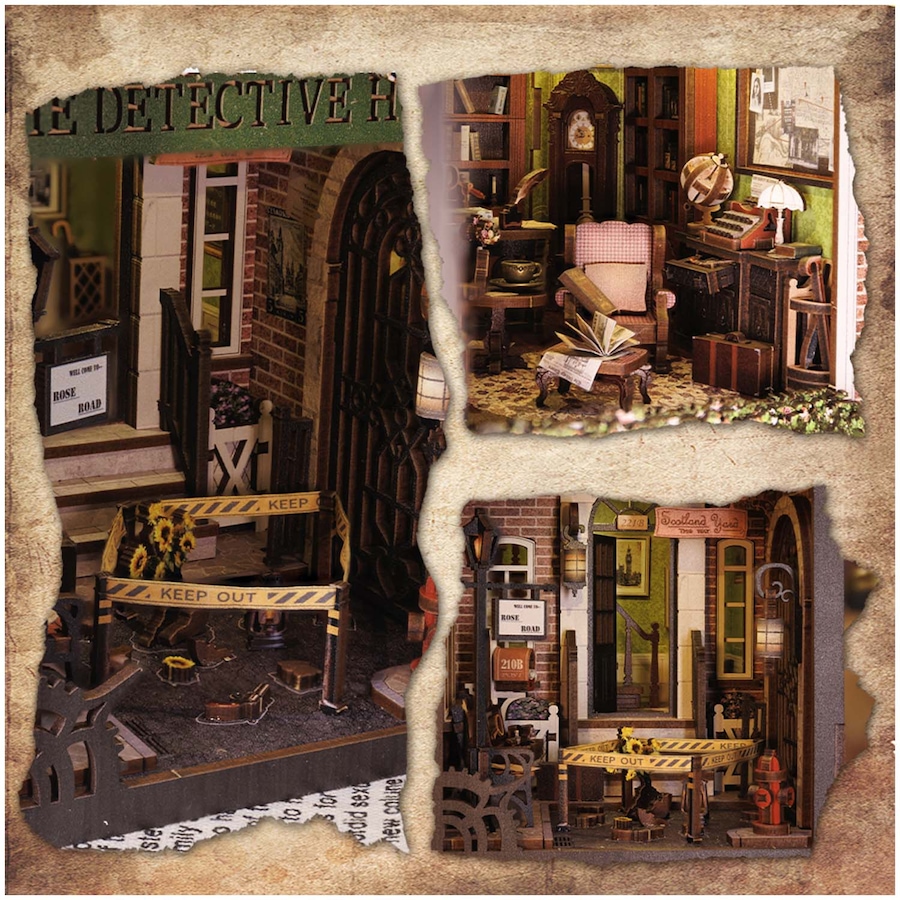 Image 992721_ALTMORE2.jpg, Product 992-721 / Price $44.95, 3D Wooden Puzzle Rose Detective Agency - 322 Pcs from Tradeopia on TSC.ca's Toys & Hobbies department