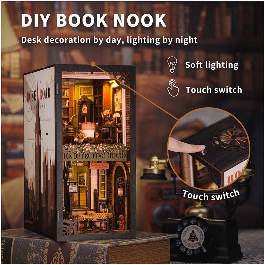 Image 992721_ALTMORE4.jpg, Product 992-721 / Price $44.95, 3D Wooden Puzzle Rose Detective Agency - 322 Pcs from Tradeopia on TSC.ca's Toys & Hobbies department