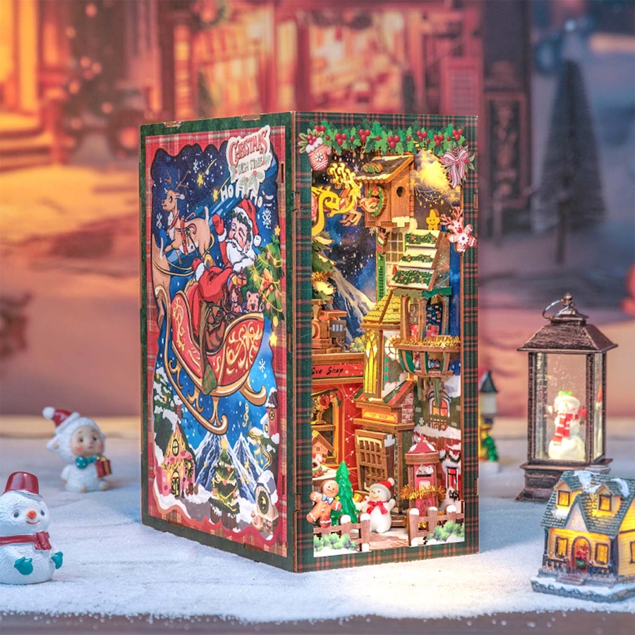 Image 992722.jpg, Product 992-722 / Price $34.97, 3D Wooden Puzzle Christmas Wish Store - 273 Pcs from Tradeopia on TSC.ca's Toys & Hobbies department