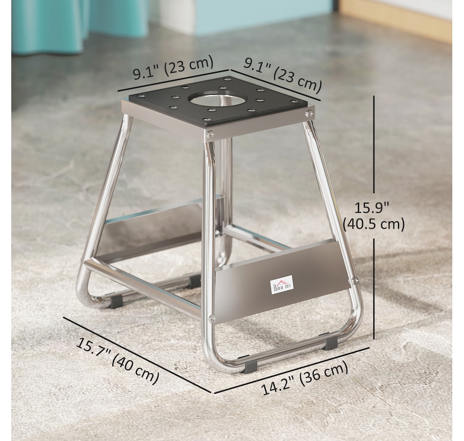 Image 993056_ALTMORE2.jpg, Product 993-056 / Price $64.99, HOMCOM Universal Dirt Bike Stand, 1100 lbs Detachable Motorcycle Stand Lift from HOMCOM on TSC.ca's Home & Garden department