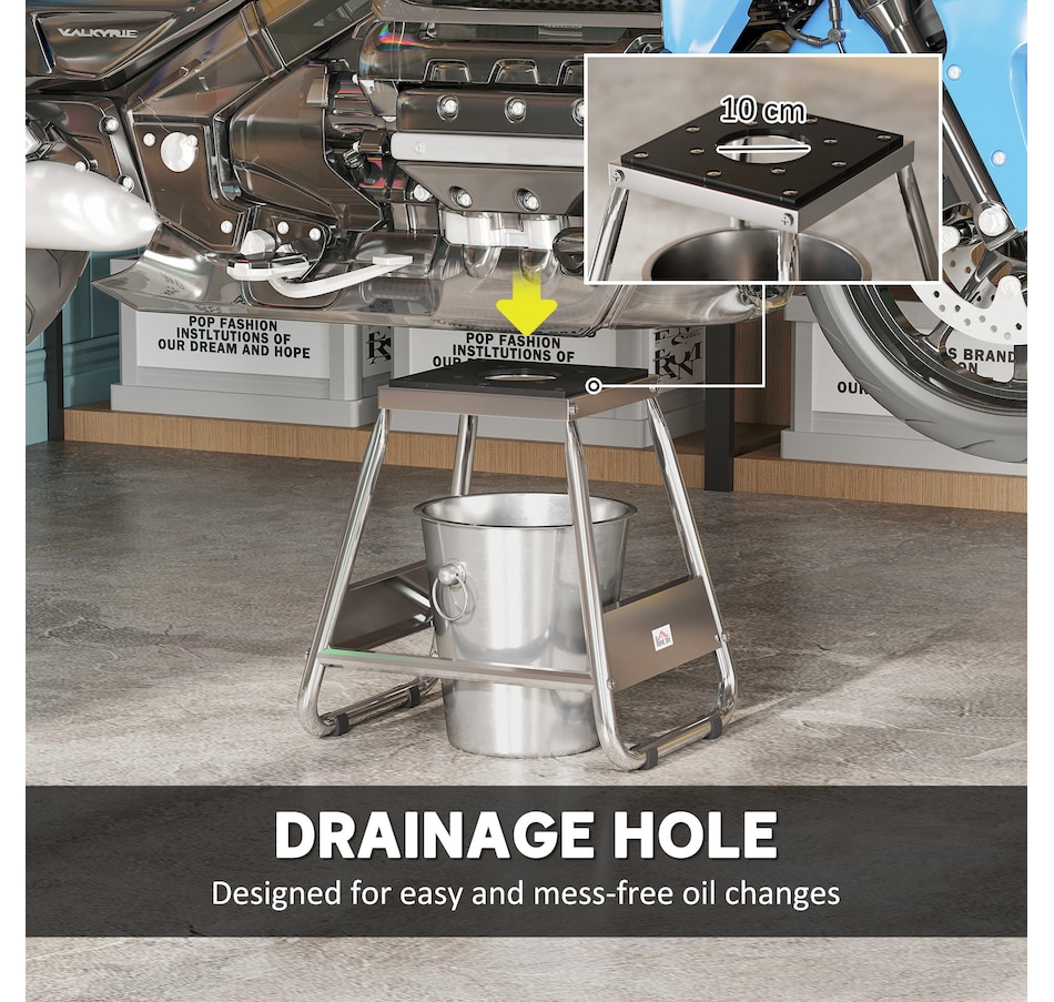 Image 993056_ALTMORE6.jpg, Product 993-056 / Price $64.99, HOMCOM Universal Dirt Bike Stand, 1100 lbs Detachable Motorcycle Stand Lift from HOMCOM on TSC.ca's Home & Garden department
