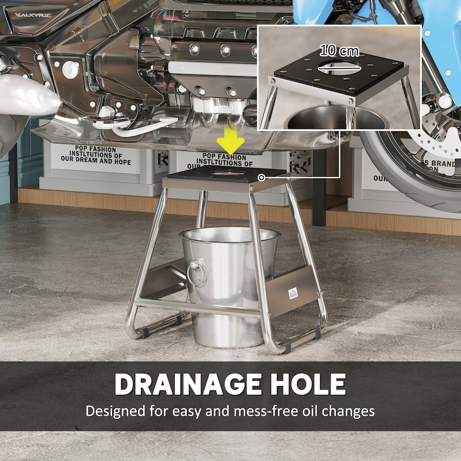 Image 993056_ALTMORE6.jpg, Product 993-056 / Price $69.99, HOMCOM Universal Dirt Bike Stand, 1100 lbs Detachable Motorcycle Stand Lift from HOMCOM on TSC.ca's Home & Garden department
