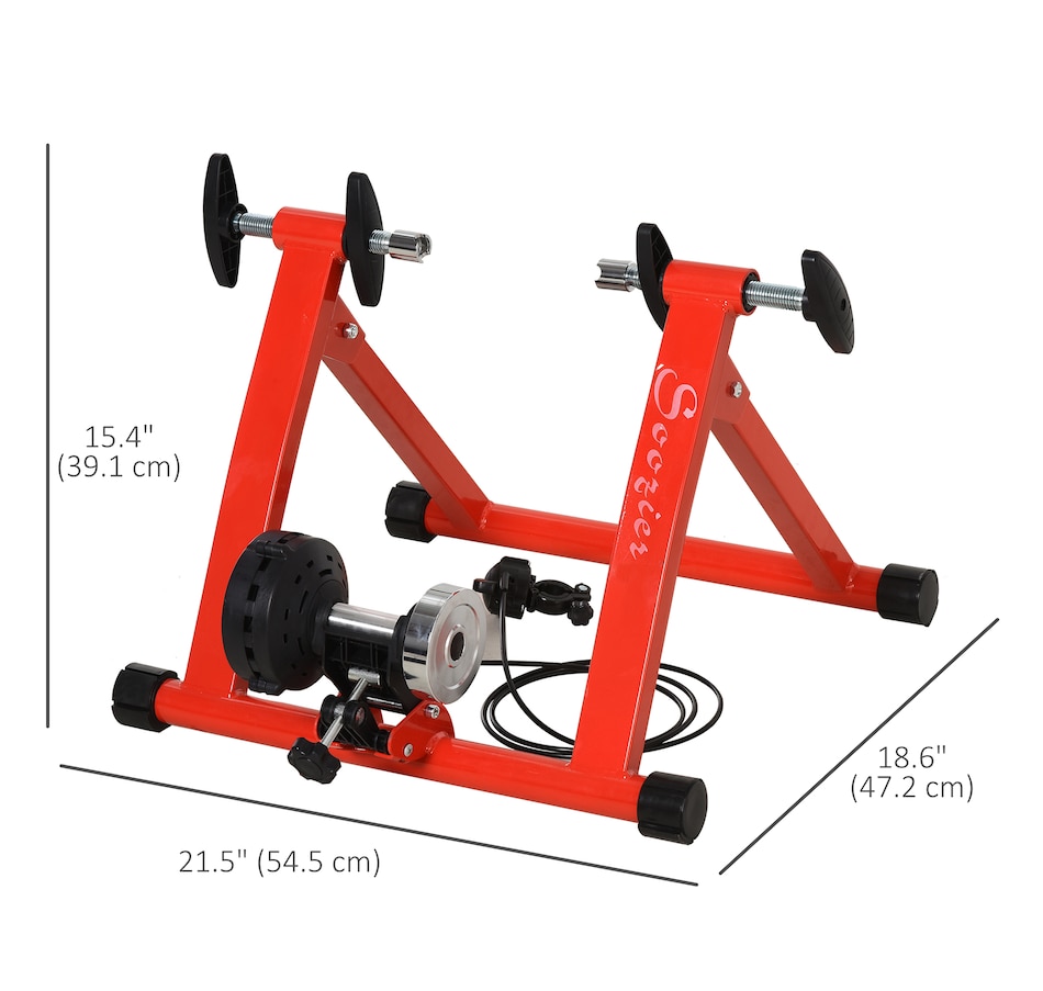 Image 993058_ALTMORE2.jpg, Product 993-058 / Price $74.99, Soozier Bike Trainer Magnetic Bicycle Stand Indoor Exerciser w/ Quick Release Skewer from Soozier on TSC.ca's Home & Garden department