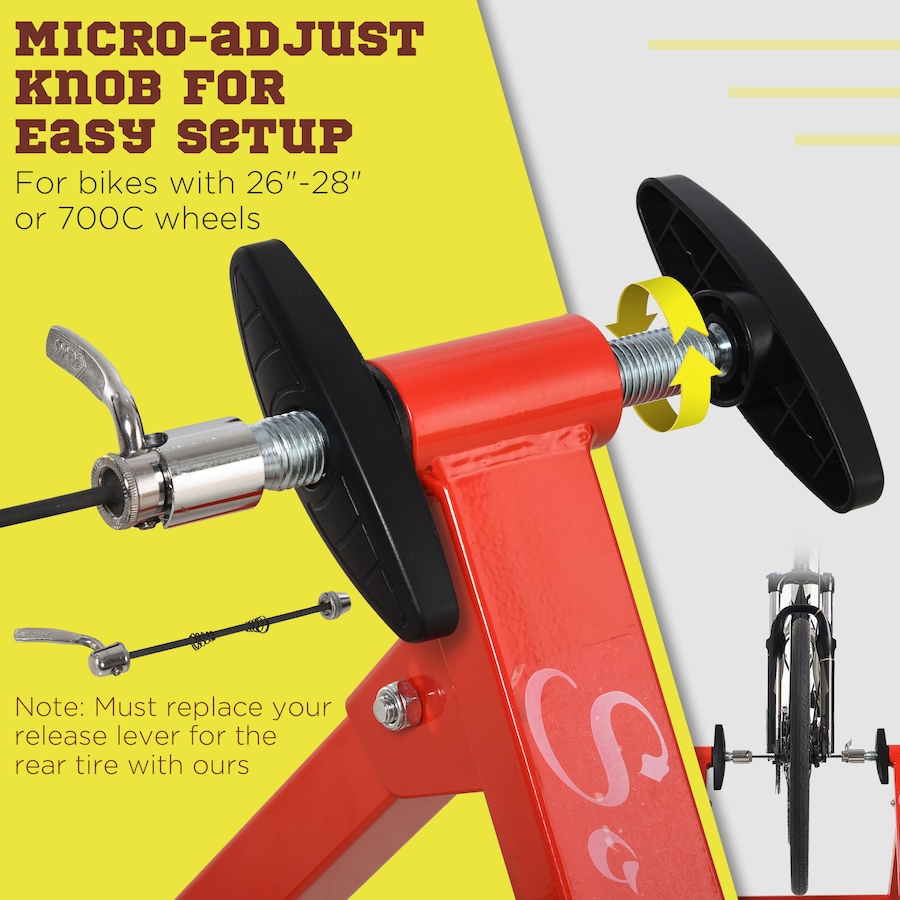 Image 993058_ALTMORE3.jpg, Product 993-058 / Price $89.99, Soozier Bike Trainer Magnetic Bicycle Stand Indoor Exerciser w/ Quick Release Skewer from Soozier on TSC.ca's Home & Garden department