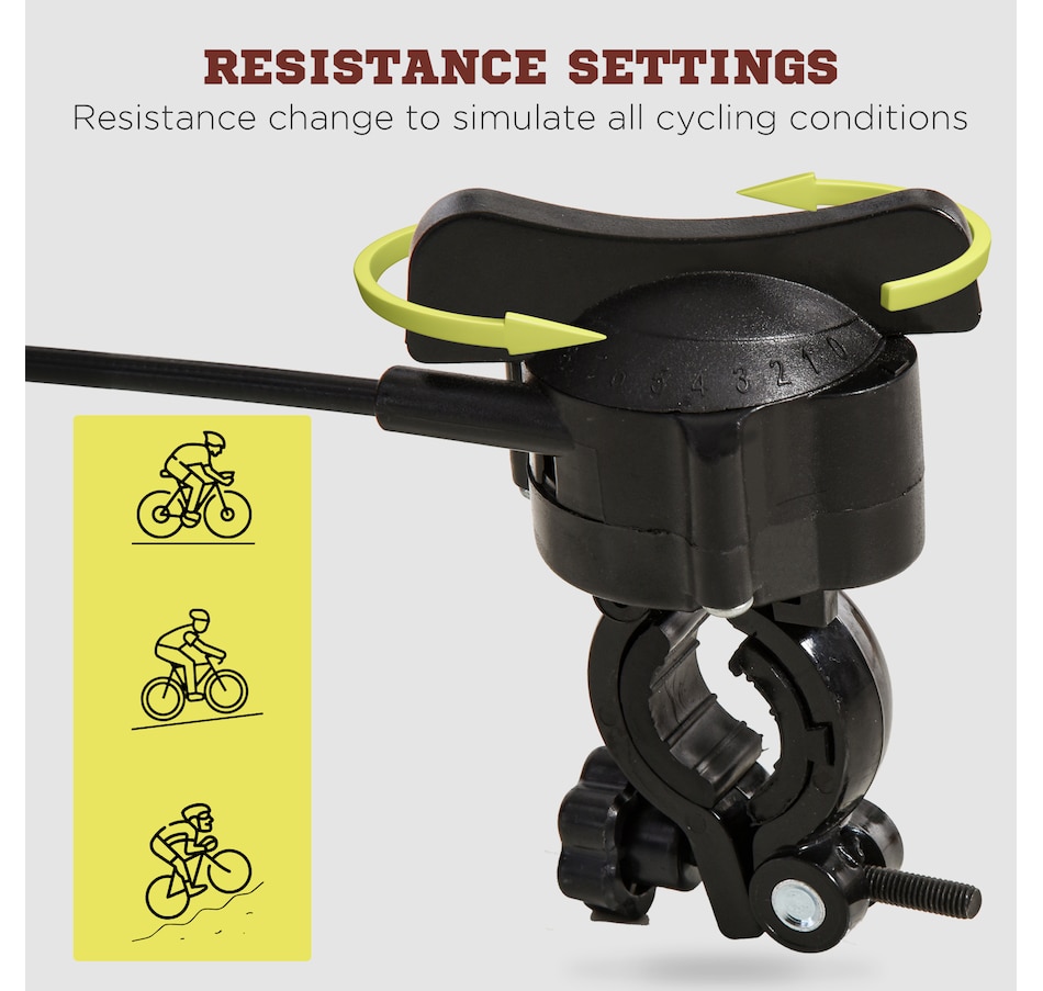 Image 993058_ALTMORE5.jpg, Product 993-058 / Price $74.99, Soozier Bike Trainer Magnetic Bicycle Stand Indoor Exerciser w/ Quick Release Skewer from Soozier on TSC.ca's Home & Garden department