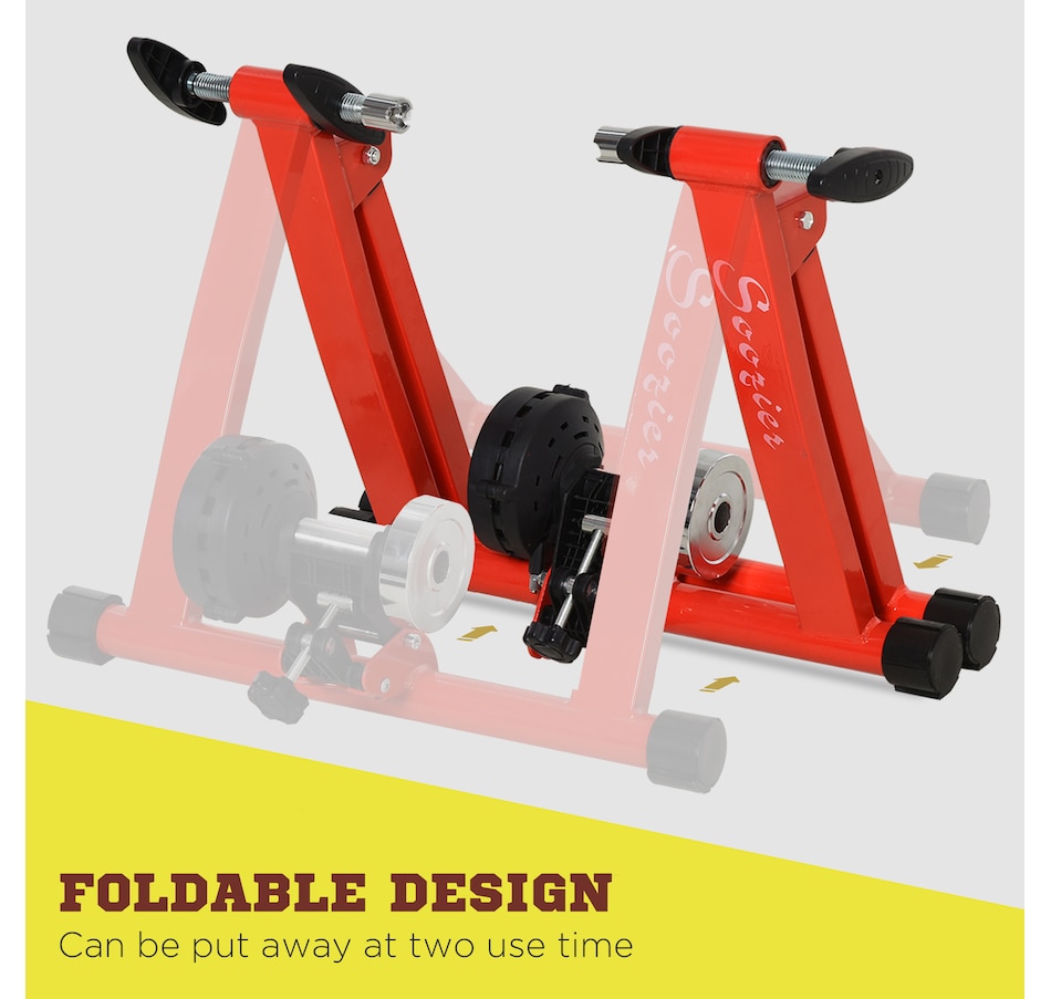 Image 993058_ALTMORE6.jpg, Product 993-058 / Price $74.99, Soozier Bike Trainer Magnetic Bicycle Stand Indoor Exerciser w/ Quick Release Skewer from Soozier on TSC.ca's Home & Garden department