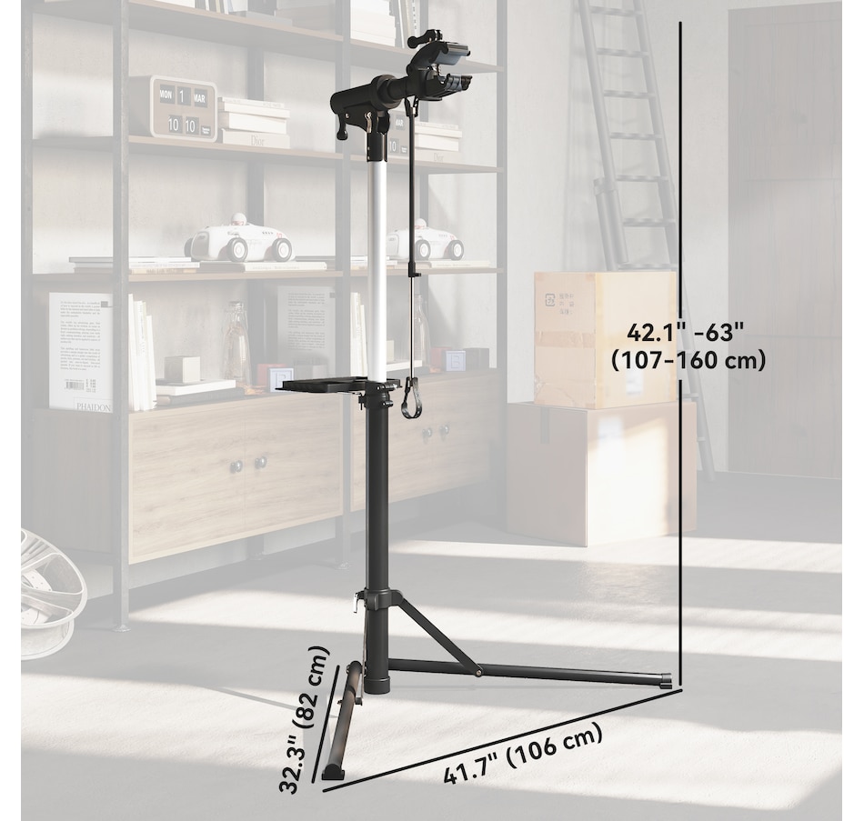 Image 993062_ALTMORE2.jpg, Product 993-062 / Price $89.99, HOMCOM Bike Repair Stand Max 88 lbs from HOMCOM on TSC.ca's Home & Garden department