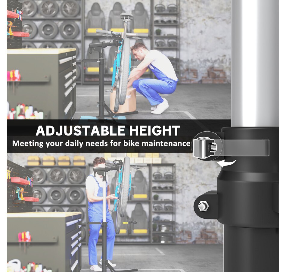 Image 993062_ALTMORE3.jpg, Product 993-062 / Price $89.99, HOMCOM Bike Repair Stand Max 88 lbs from HOMCOM on TSC.ca's Home & Garden department