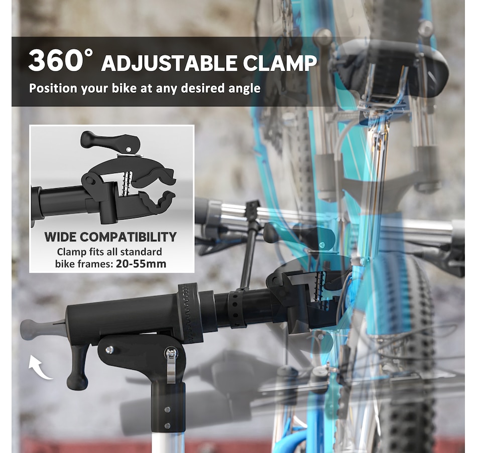 Image 993062_ALTMORE5.jpg, Product 993-062 / Price $89.99, HOMCOM Bike Repair Stand Max 88 lbs from HOMCOM on TSC.ca's Home & Garden department