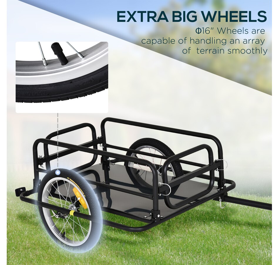 Image 993068_ALTMORE5.jpg, Product 993-068 / Price $149.99, Aosom Bicycle Cargo Trailer from Aosom on TSC.ca's Home & Garden department
