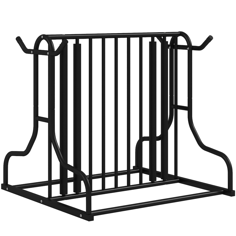 Image 993071.jpg, Product 993-071 / Price $94.99, Soozier Double-Sided Bike Rack Stand with 4-Bike Capacity from Soozier on TSC.ca's Home & Garden department