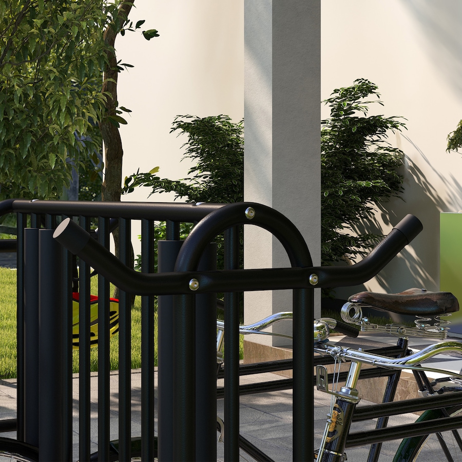 Image 993071_ALTMORE7.jpg, Product 993-071 / Price $94.99, Soozier Double-Sided Bike Rack Stand with 4-Bike Capacity from Soozier on TSC.ca's Home & Garden department