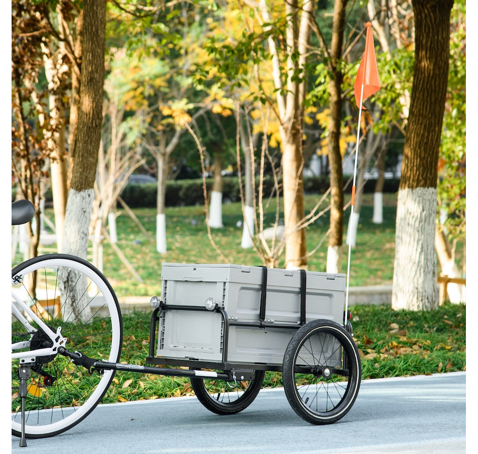Image 993086_ALTMORE1.jpg, Product 993-086 / Price $159.99, Aosom Bike Cargo Trailer from Aosom on TSC.ca's Home & Garden department