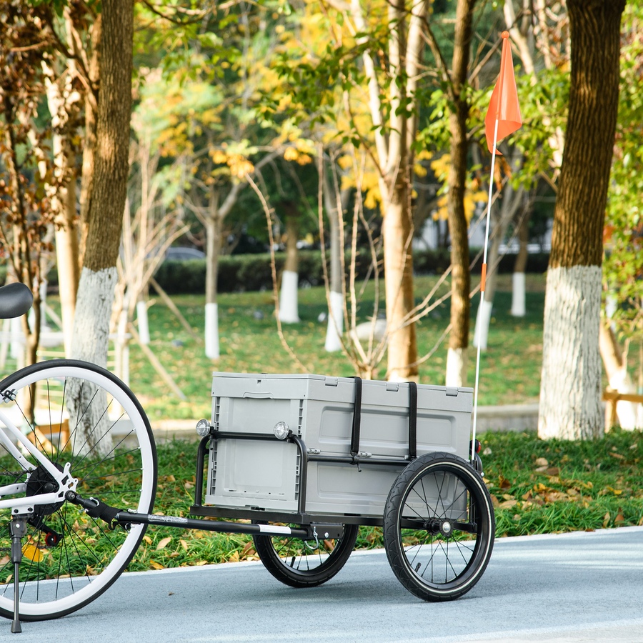 Image 993086_ALTMORE1.jpg, Product 993-086 / Price $165.99, Aosom Bike Cargo Trailer from Aosom on TSC.ca's Home & Garden department
