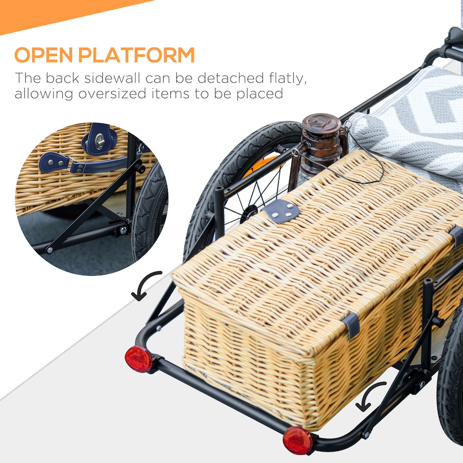 Image 993086_ALTMORE4.jpg, Product 993-086 / Price $165.99, Aosom Bike Cargo Trailer from Aosom on TSC.ca's Home & Garden department