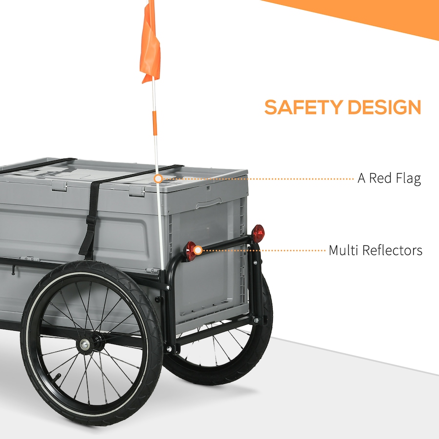 Image 993086_ALTMORE5.jpg, Product 993-086 / Price $165.99, Aosom Bike Cargo Trailer from Aosom on TSC.ca's Home & Garden department