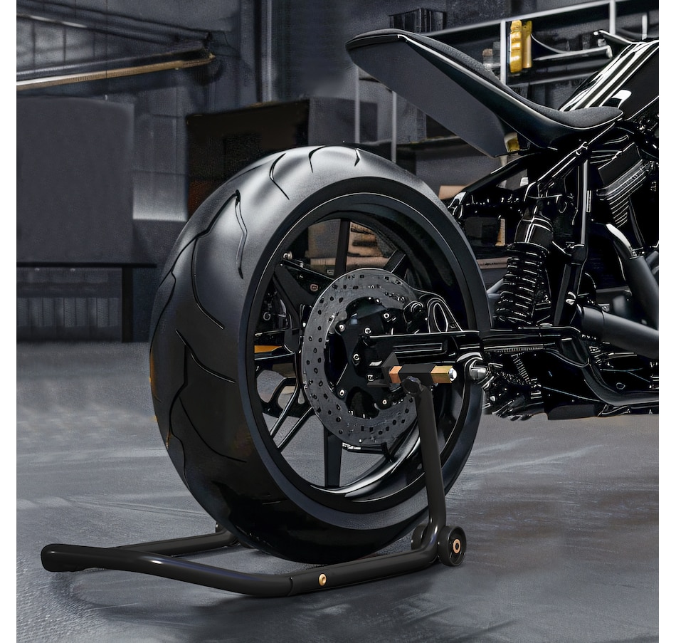 Image 993088_ALTMORE6.jpg, Product 993-088 / Price $59.99, HOMCOM Motorcycle Stand from HOMCOM on TSC.ca's Home & Garden department