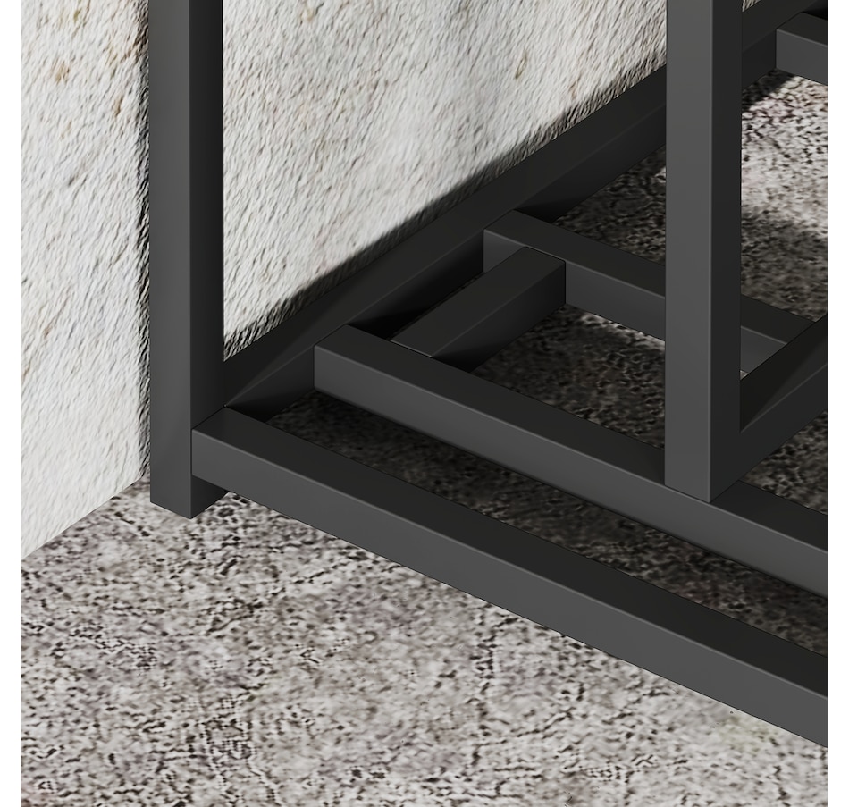 Image 993090_ALTMORE6.jpg, Product 993-090 / Price $119.99, Soozier 4 Bicycle Bike Stand, Floor Bike Storage Rack with Basket, Hooks from Soozier on TSC.ca's Home & Garden department