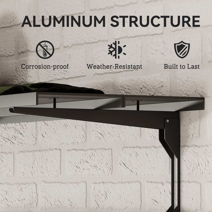 Image 993091_ALTMORE6.jpg, Product 993-091 / Price $34.99, Soozier Bike Rack for 5 Bikes, Bicycle Rack with Shelf and 5 Hooks from Soozier on TSC.ca's Home & Garden department