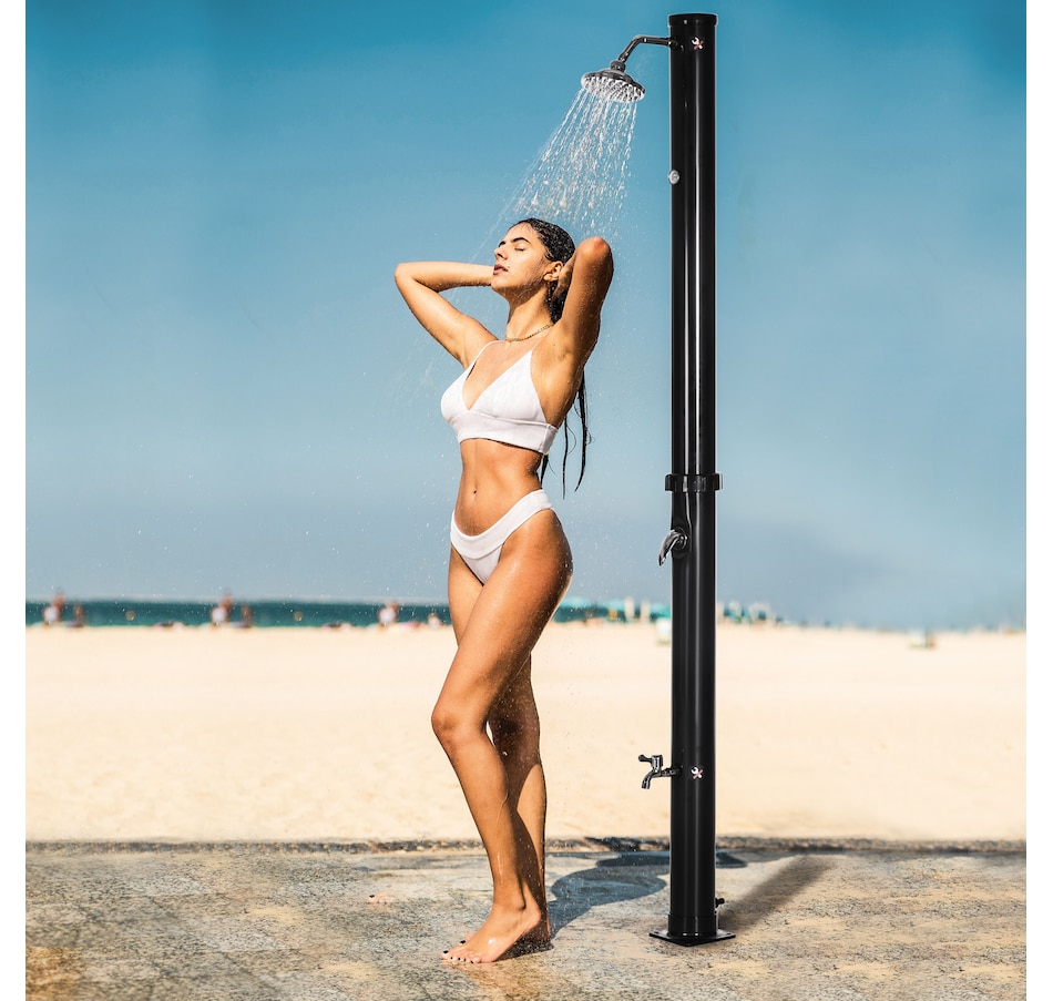 Image 993096_ALTMORE1.jpg, Product 993-096 / Price $159.99, Outsunny 7.3FT 5.3 Gallon Solar Heated Shower from Outsunny on TSC.ca's Health & Fitness department