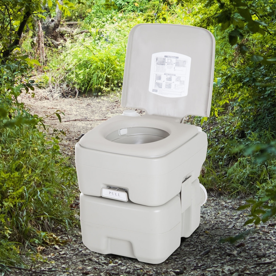 Image 993098_ALTMORE1.jpg, Product 993-098 / Price $108.99, Kleankin Outdoor Portable Travel Toilet Detachable Flushable Tank from HOMCOM on TSC.ca's Health & Fitness department