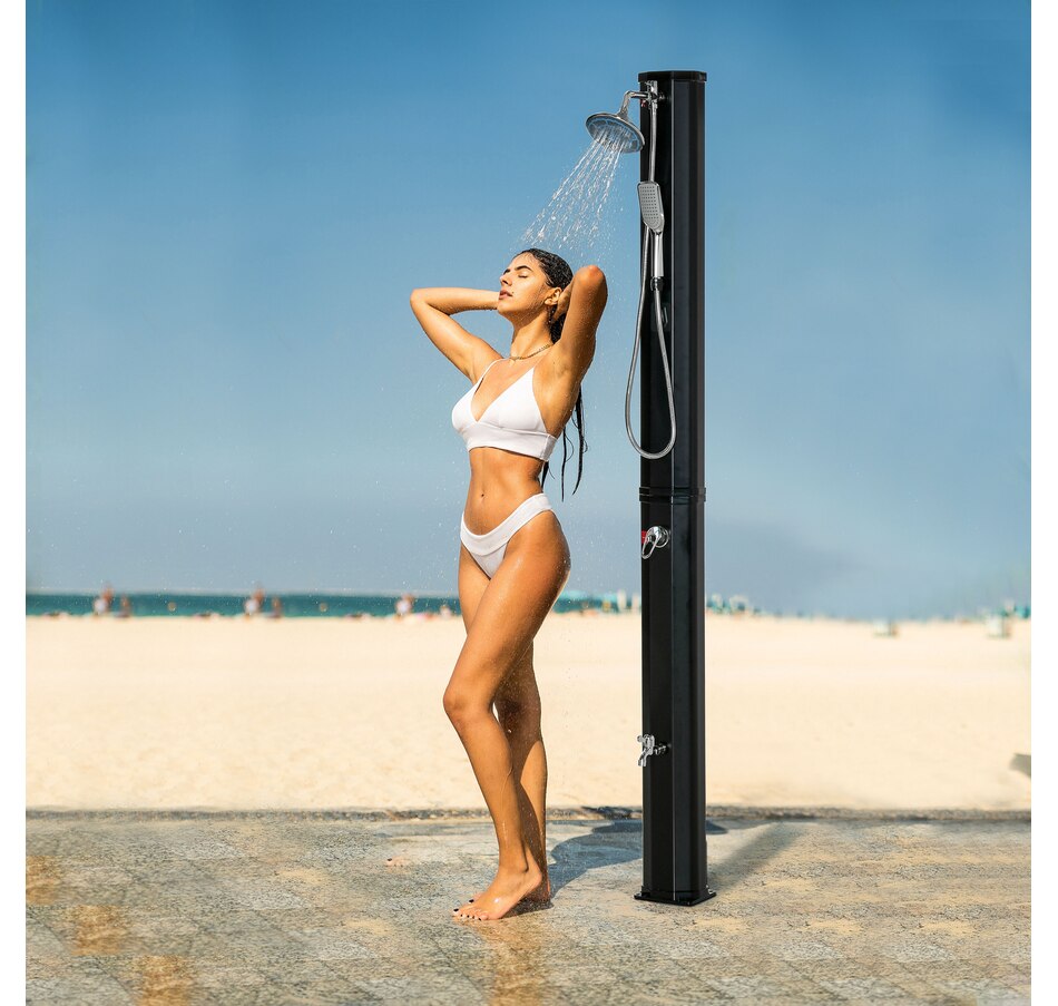 Image 993099_ALTMORE1.jpg, Product 993-099 / Price $189.99, Outsunny 7ft Outdoor Solar Heated Shower from Outsunny on TSC.ca's Health & Fitness department