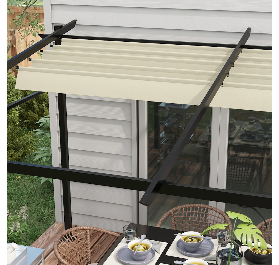 Image 993102_ALTMORE7.jpg, Product 993-102 / Price $359.99, Outsunny 10' x 13' Retractable Pergola Canopy from Outsunny on TSC.ca's Home & Garden department