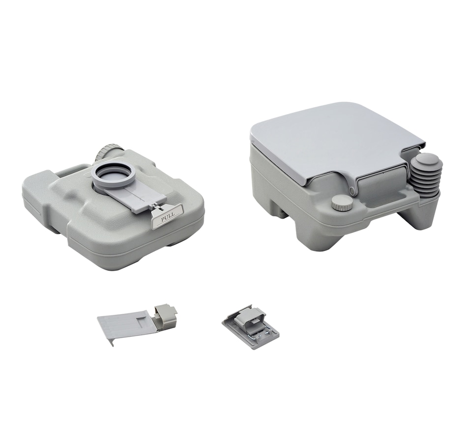 Image 993105_ALTMORE7.jpg, Product 993-105 / Price $109.99, Outsunny Outdoor Portable Travel Toilet Flushable Tank from Outsunny on TSC.ca's Health & Fitness department