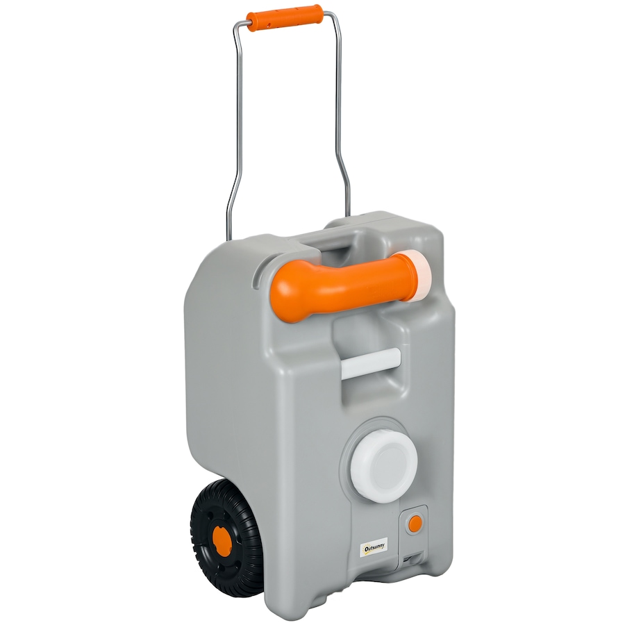 Image 993107.jpg, Product 993-107 / Price $84.99, Outsunny 5.8 Gallon RV Waste Holding Tank, Portable Water Tank, Grey from Outsunny on TSC.ca's Health & Fitness department