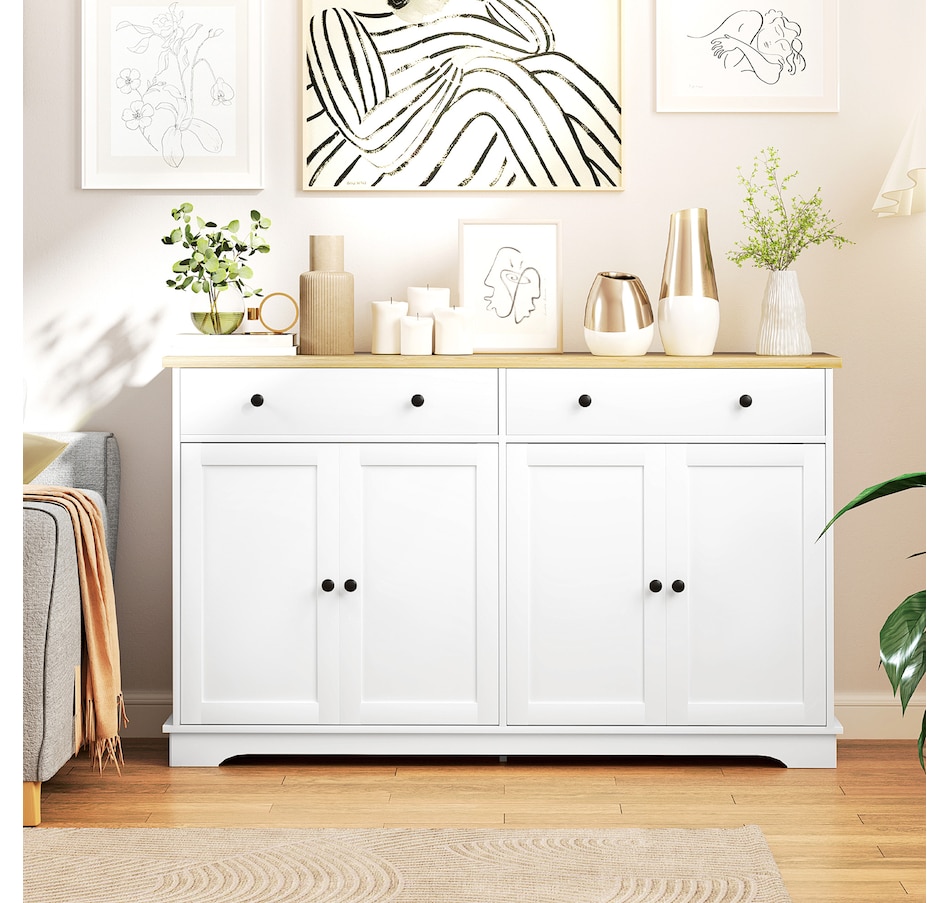 Image 993108_ALTMORE1.jpg, Product 993-108 / Price $269.99 - $289.99, HOMCOM Sideboard Cabinet with Storage Drawers Adjustable Shelves from HOMCOM on TSC.ca's Home & Garden department