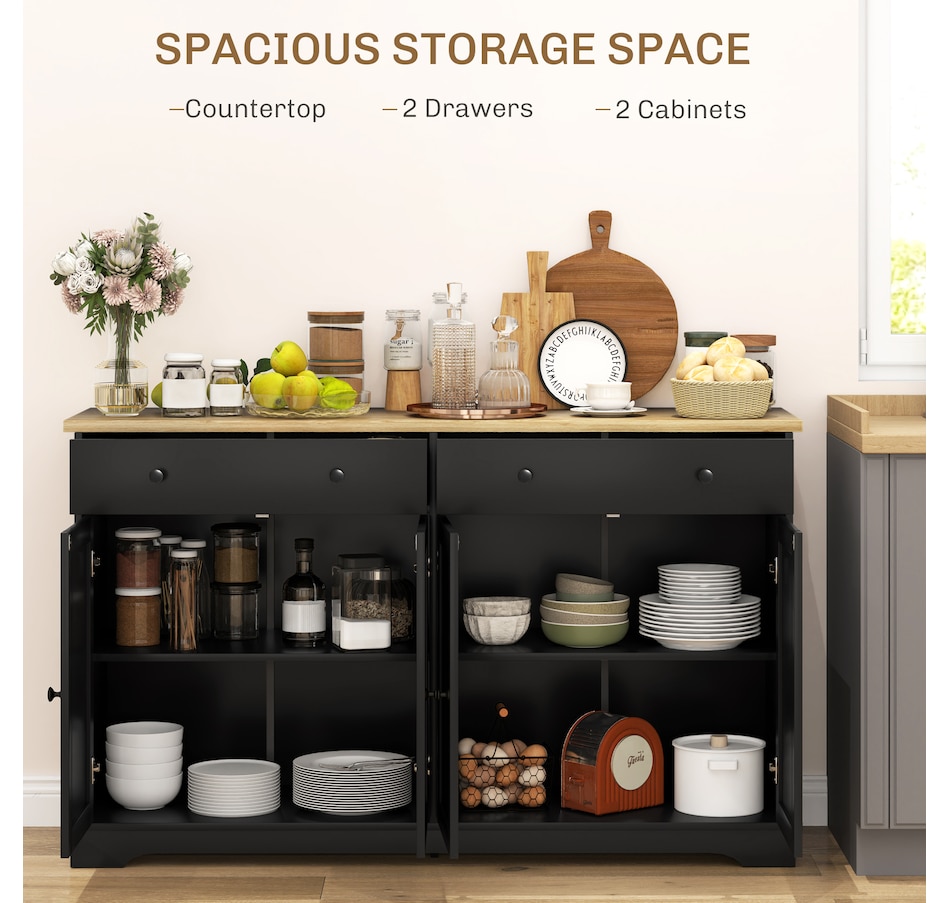 Image 993108_ALTMORE11.jpg, Product 993-108 / Price $269.99 - $289.99, HOMCOM Sideboard Cabinet with Storage Drawers Adjustable Shelves from HOMCOM on TSC.ca's Home & Garden department