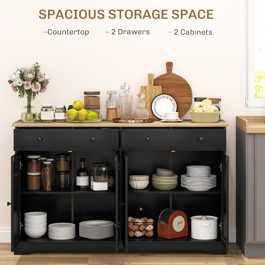 Image 993108_ALTMORE11.jpg, Product 993-108 / Price $239.99 - $254.99, HOMCOM Sideboard Cabinet with Storage Drawers Adjustable Shelves from HOMCOM on TSC.ca's Home & Garden department