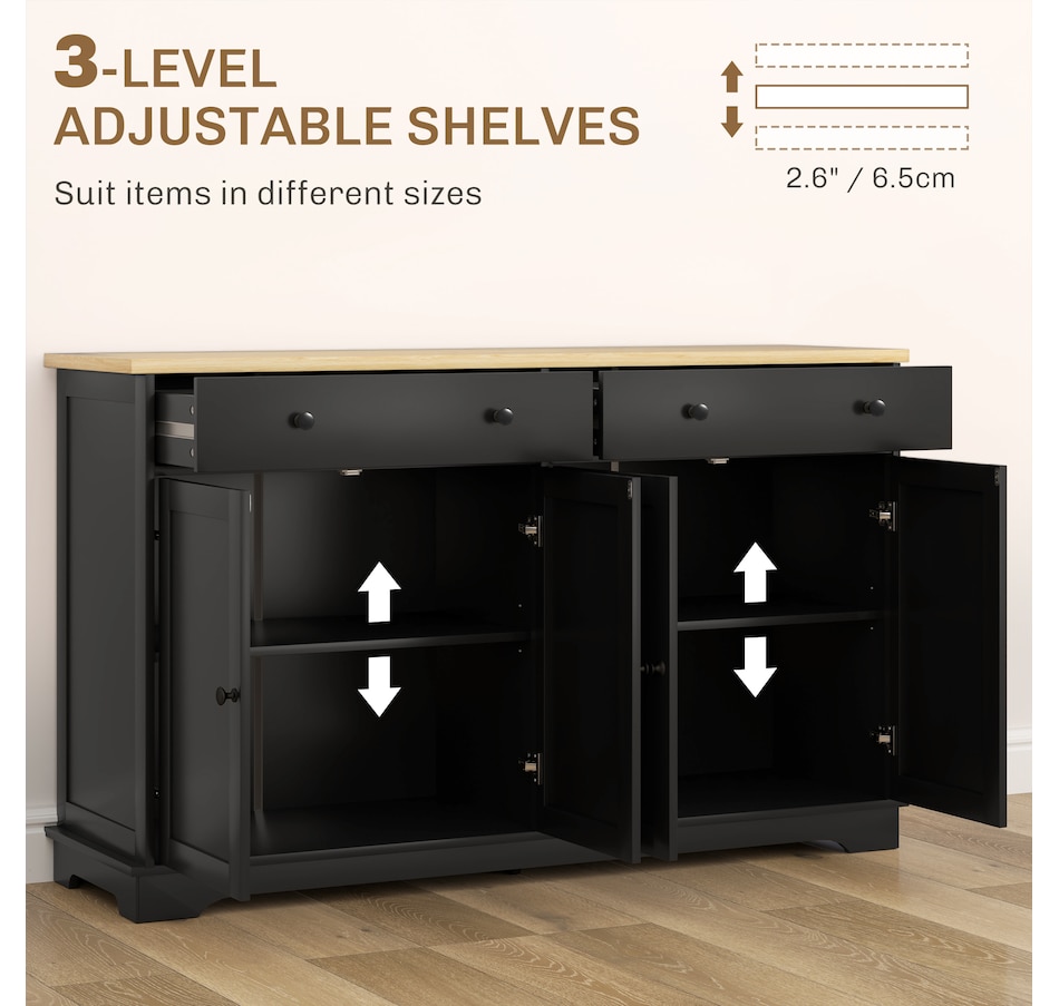 Image 993108_ALTMORE12.jpg, Product 993-108 / Price $269.99 - $289.99, HOMCOM Sideboard Cabinet with Storage Drawers Adjustable Shelves from HOMCOM on TSC.ca's Home & Garden department