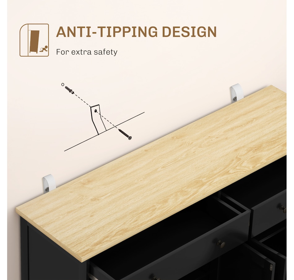 Image 993108_ALTMORE14.jpg, Product 993-108 / Price $269.99 - $289.99, HOMCOM Sideboard Cabinet with Storage Drawers Adjustable Shelves from HOMCOM on TSC.ca's Home & Garden department