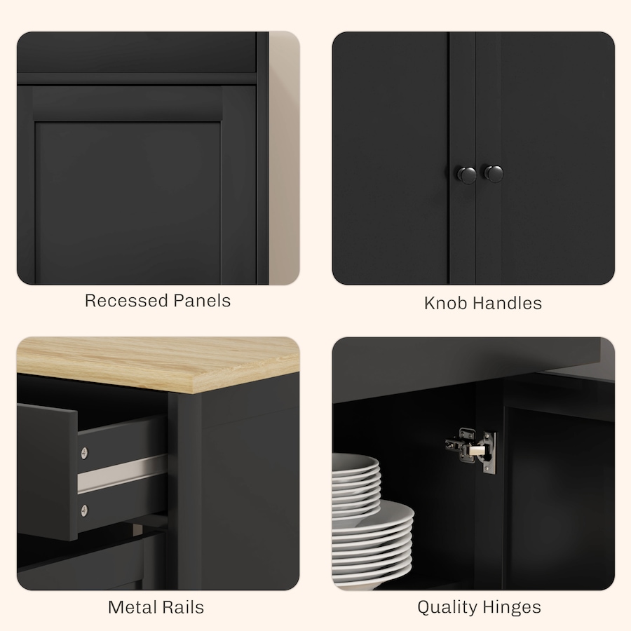 Image 993108_ALTMORE15.jpg, Product 993-108 / Price $239.99 - $254.99, HOMCOM Sideboard Cabinet with Storage Drawers Adjustable Shelves from HOMCOM on TSC.ca's Home & Garden department