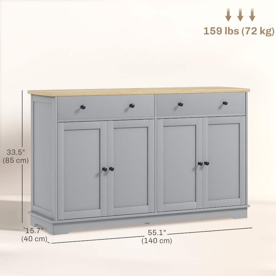 Image 993108_ALTMORE18.jpg, Product 993-108 / Price $239.99 - $254.99, HOMCOM Sideboard Cabinet with Storage Drawers Adjustable Shelves from HOMCOM on TSC.ca's Home & Garden department
