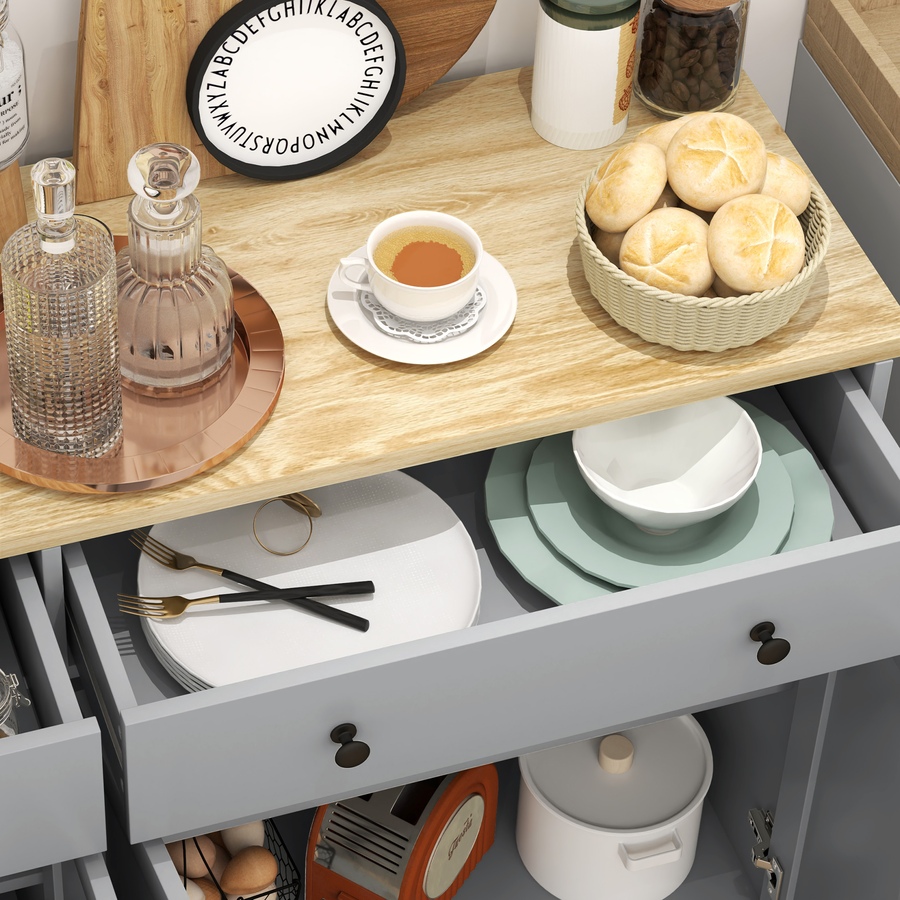 Image 993108_ALTMORE24.jpg, Product 993-108 / Price $239.99 - $254.99, HOMCOM Sideboard Cabinet with Storage Drawers Adjustable Shelves from HOMCOM on TSC.ca's Home & Garden department
