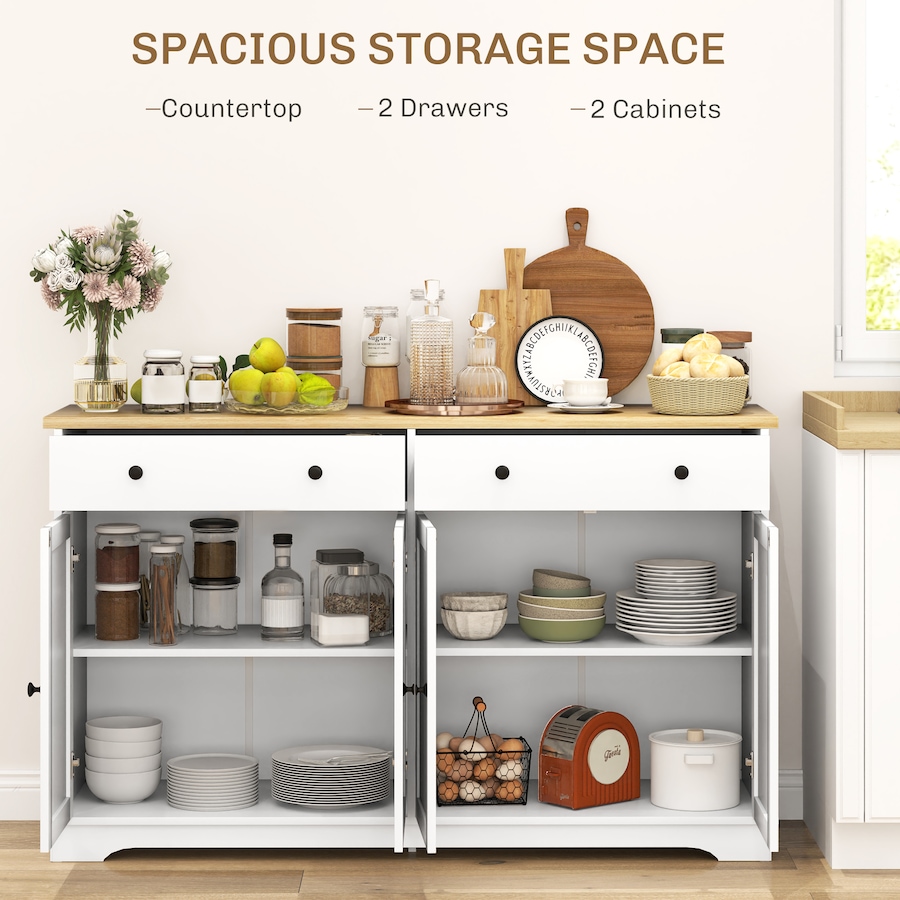 Image 993108_ALTMORE3.jpg, Product 993-108 / Price $239.99 - $254.99, HOMCOM Sideboard Cabinet with Storage Drawers Adjustable Shelves from HOMCOM on TSC.ca's Home & Garden department