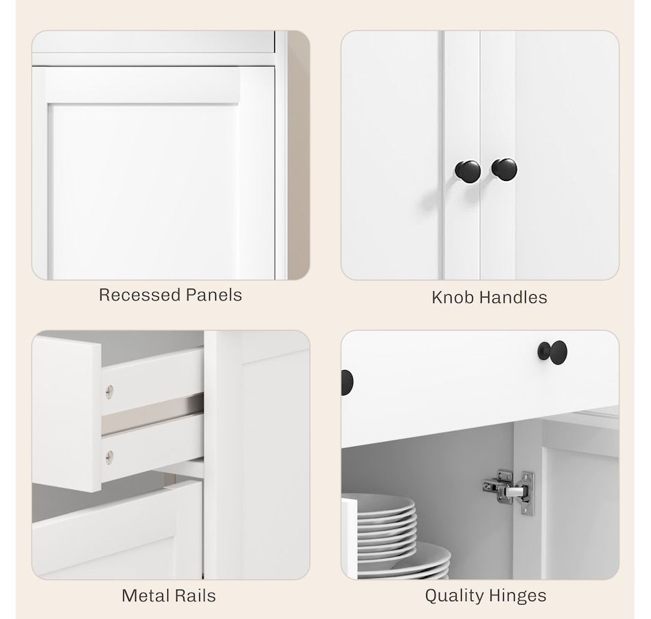 Image 993108_ALTMORE7.jpg, Product 993-108 / Price $269.99 - $289.99, HOMCOM Sideboard Cabinet with Storage Drawers Adjustable Shelves from HOMCOM on TSC.ca's Home & Garden department