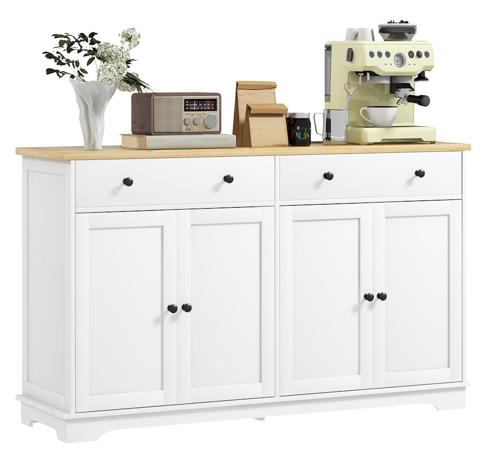 Image 993108_ST01.jpg, Product 993-108 / Price $269.99 - $289.99, HOMCOM Sideboard Cabinet with Storage Drawers Adjustable Shelves from HOMCOM on TSC.ca's Home & Garden department