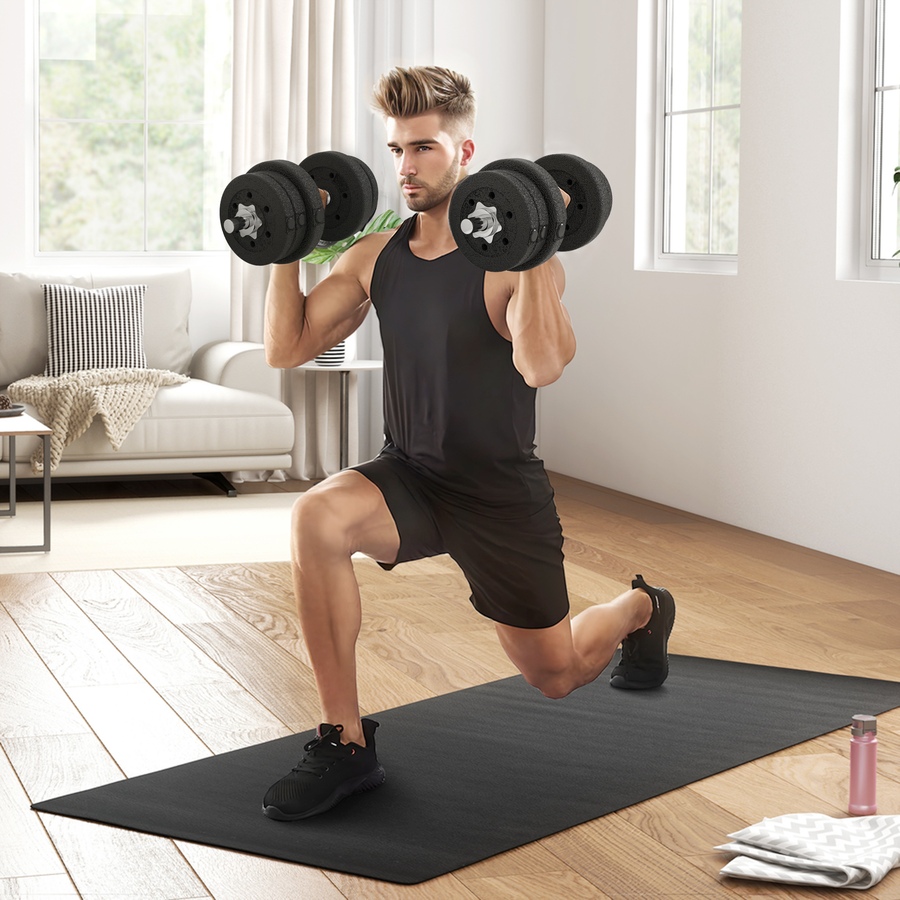 Image 993112_ALTMORE17.jpg, Product 993-112 / Price $64.99, Soozier 2-in-1 Adjustable Dumbbells Weight Set for Body Fitness from Soozier on TSC.ca's Health & Fitness department